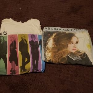 Concert shirts